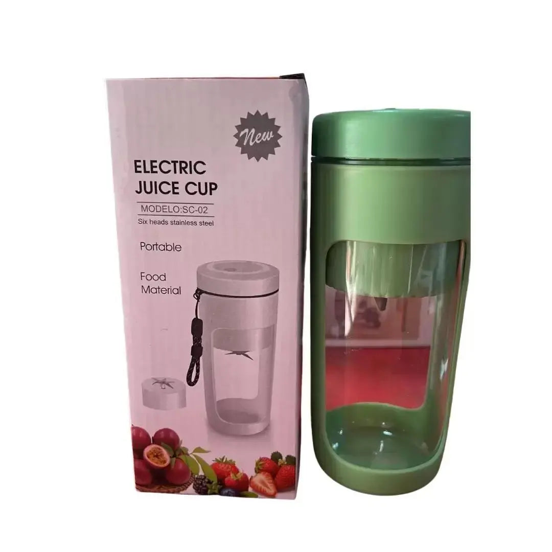 Electric healthy Juice Cup, 450ml Electric Juice Cup None Green 